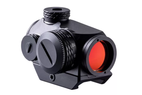 Primary Arms MD-RB-AD Microdot red dot sight comes in black.