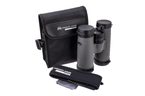Primary Arms GLx 10x42mm ED Binoculars - Grey