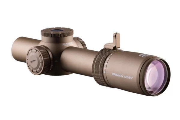Primary Arms Compact PLxC 1-8X24 SFP Rifle Scope - FDE
