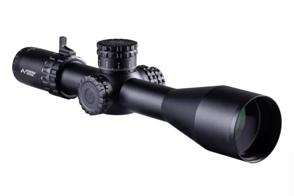 Primary Arms Slx 5-25x56 rifle scope in black.